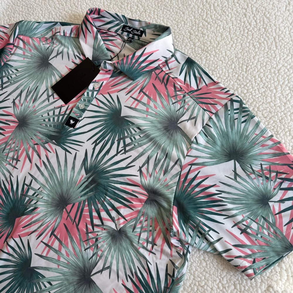New BAD BIRDIE Hammock Hunter Short Sleeve Polo Shirt - Picture 7 of 10